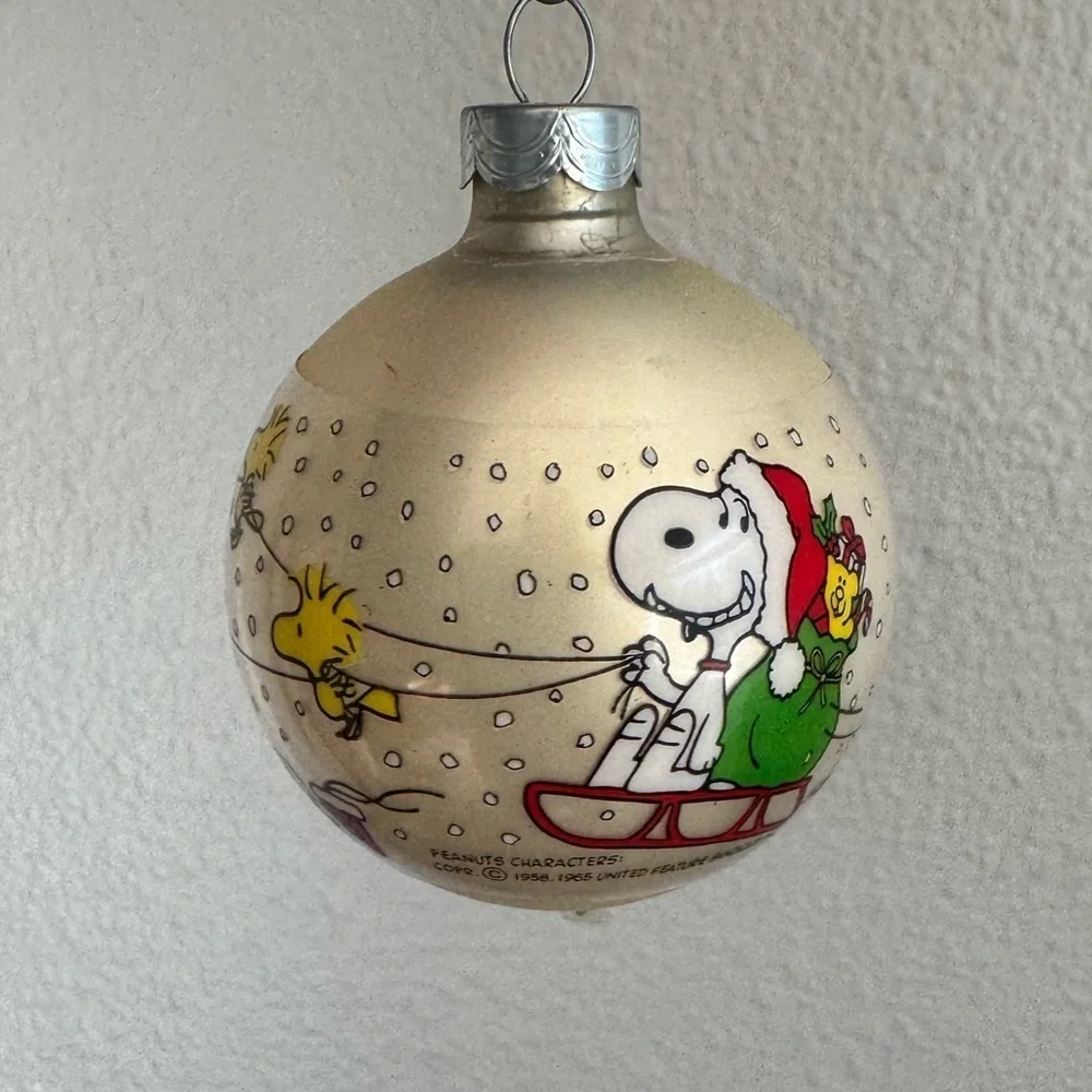 Hallmark Vintage Peanuts Charlie Brown Christmas 1977 X2